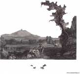 Hackert Georg Abraham View of the Environs of Carpentras  - Hermitage